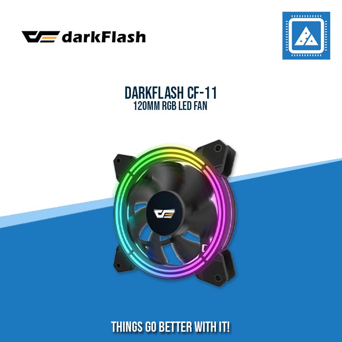 DARKFLASH CF-11 120MM RGB LED FAN DARKFLASH CF-11 120MM RGB LED FAN